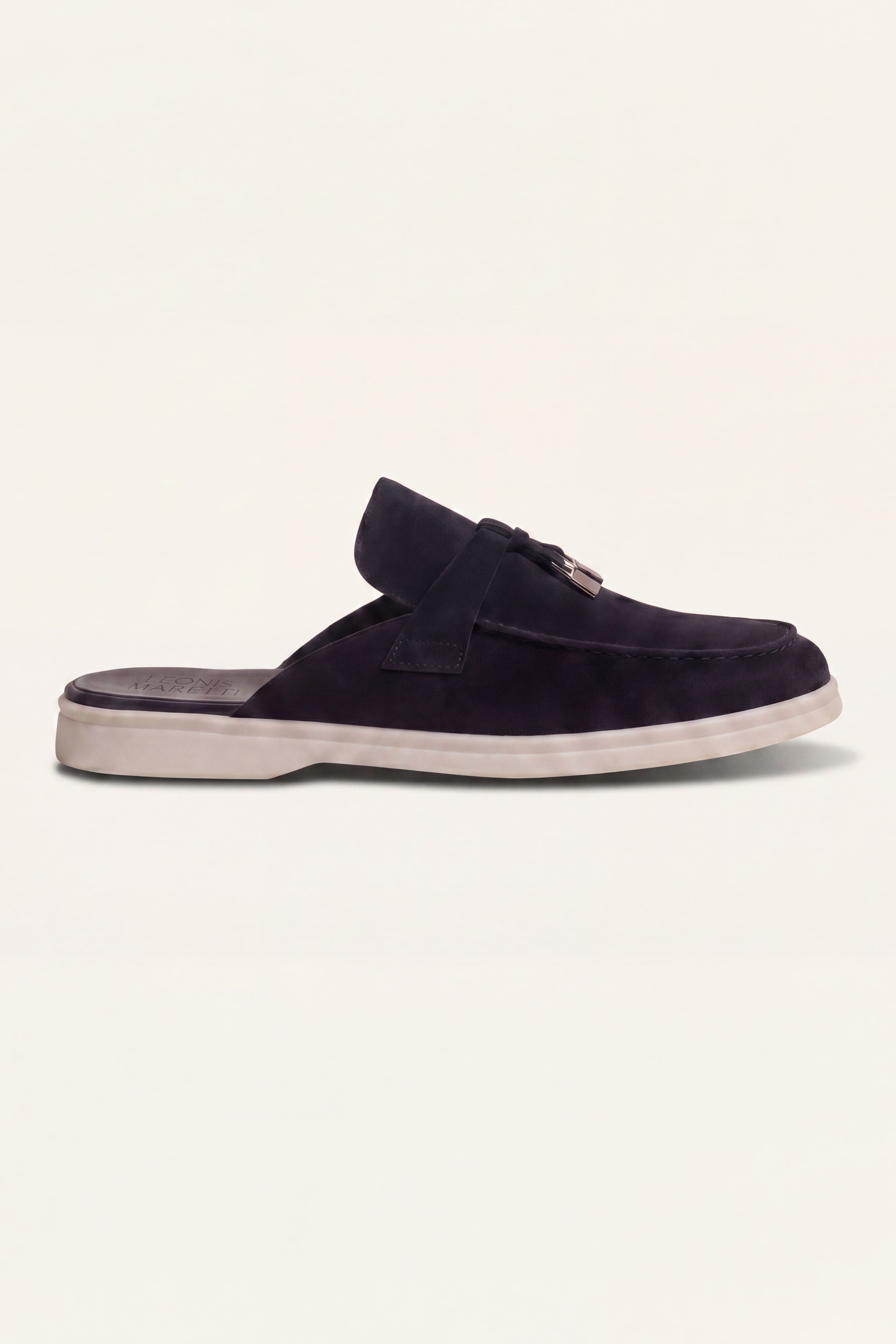 Maretti Buckle Mule Black
