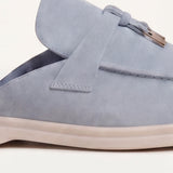 Maretti Buckle Mule Light Blue