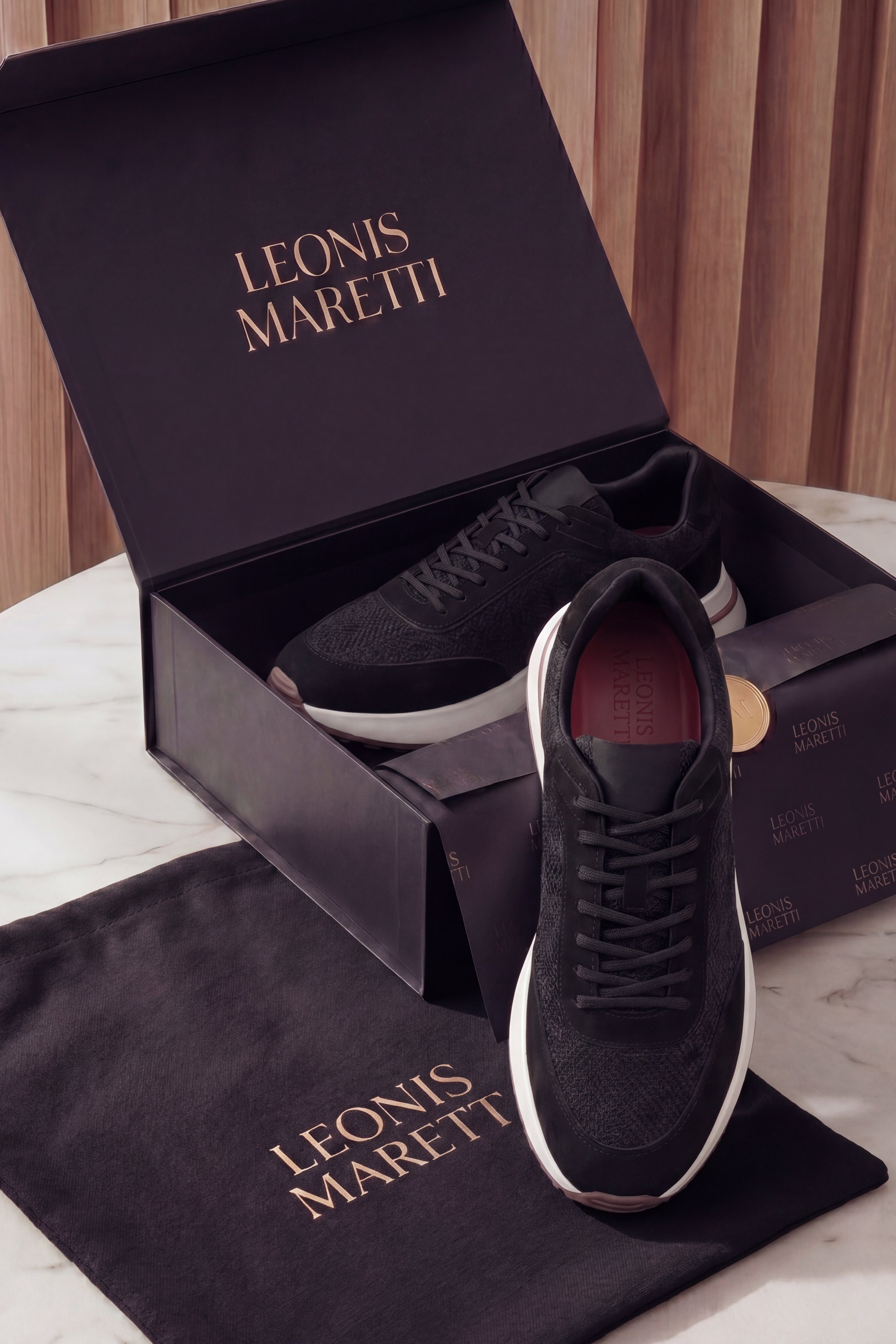Rivaro Mesh Sneaker Black
