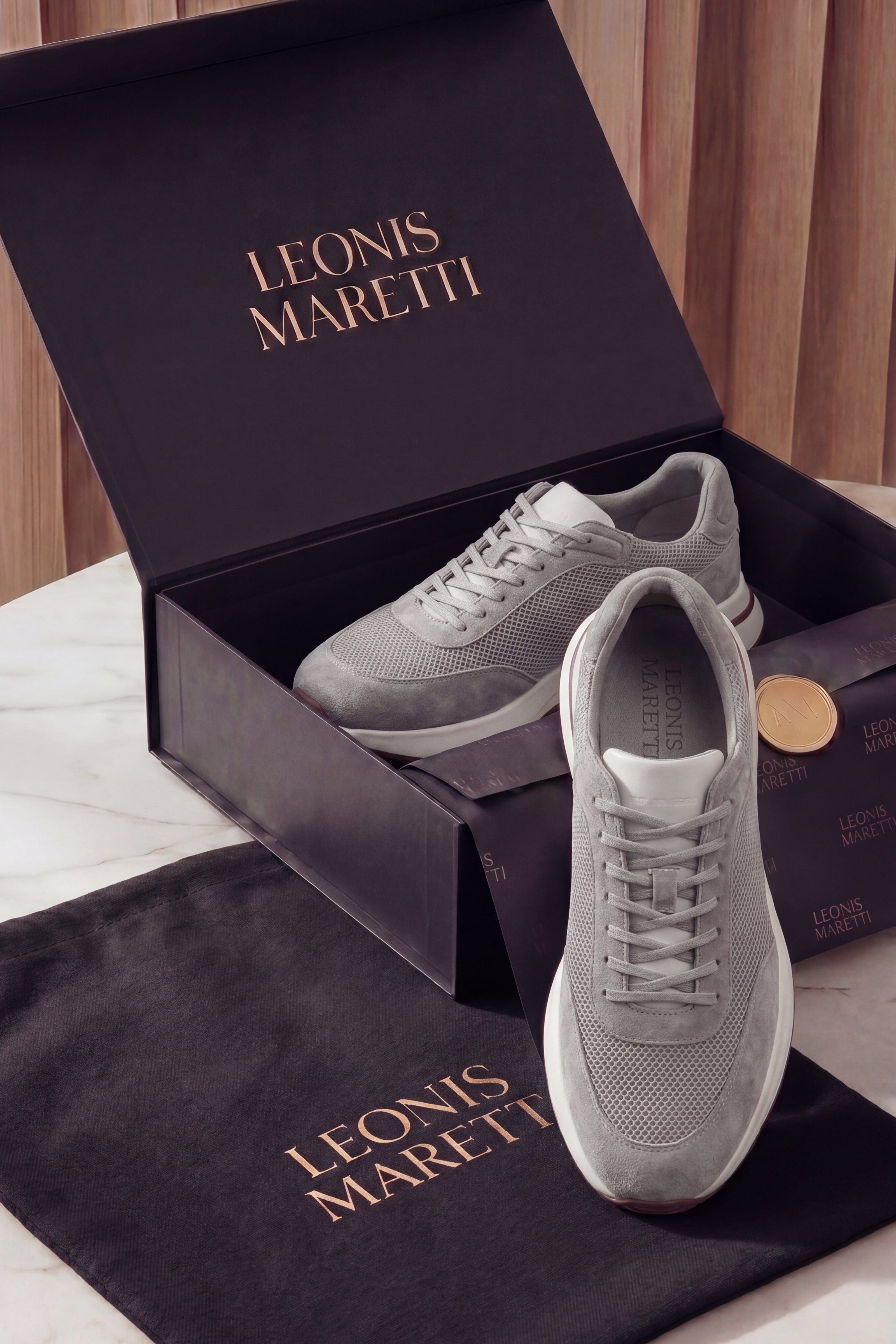 Rivaro Mesh Sneaker Light Grey
