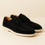 Maretti Suede Lace Shoes Black