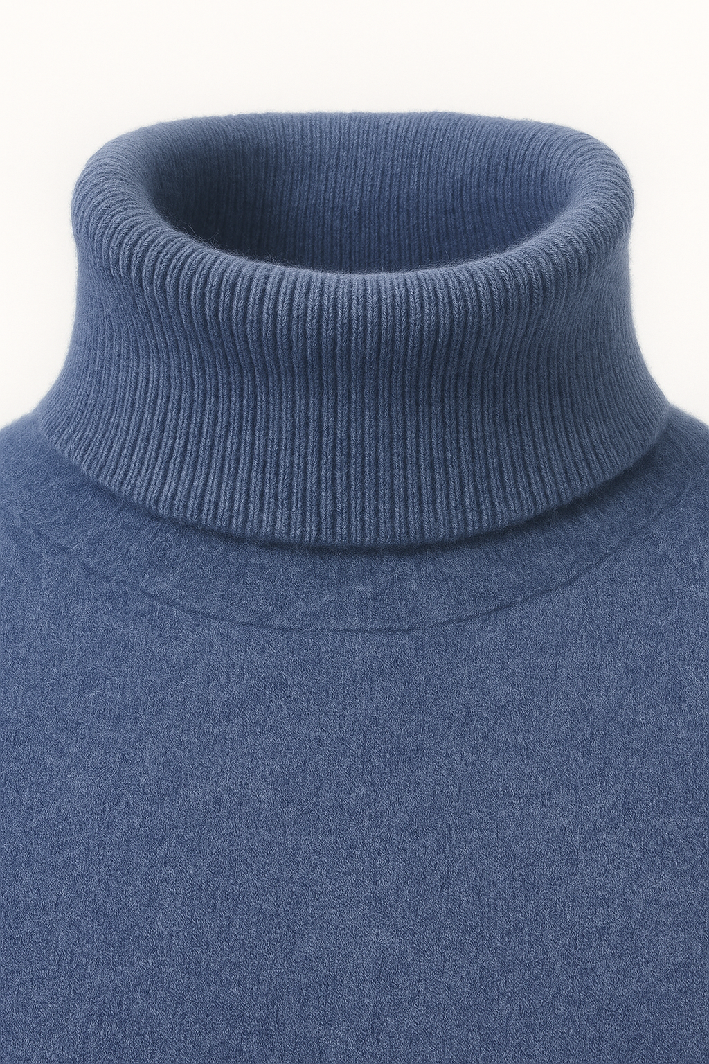 Avenzo Cashmere Turtleneck Blue