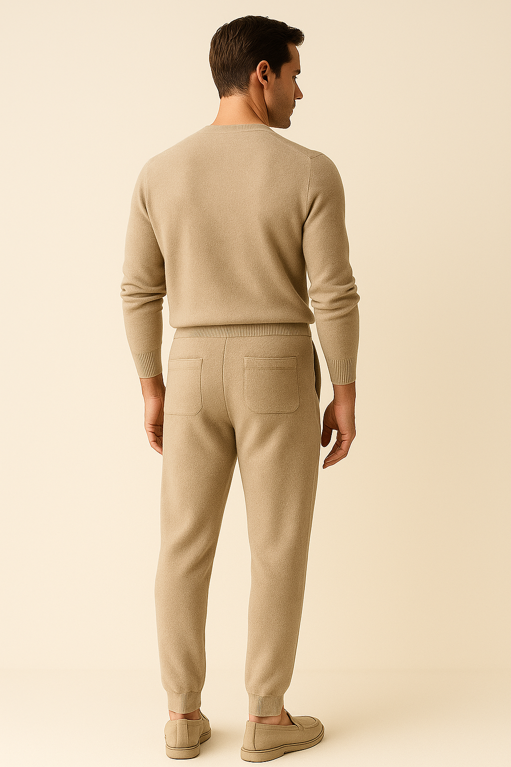 Sartore Cashmere Trousers Beige