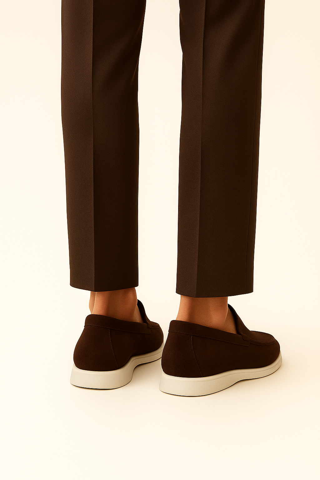 LeoMar V1 Suede Loafers Brown