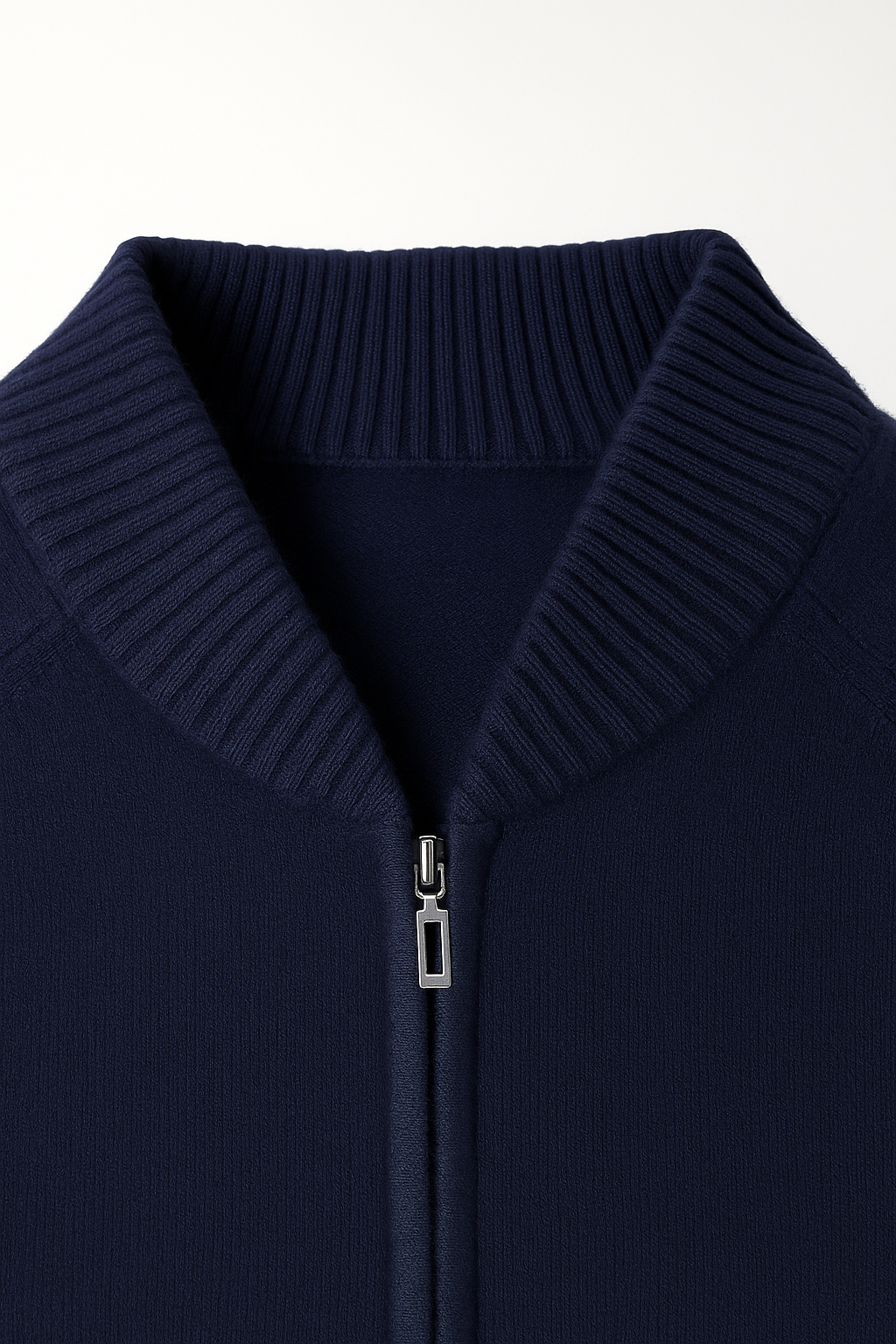 Arento Merino Cardigan Navy