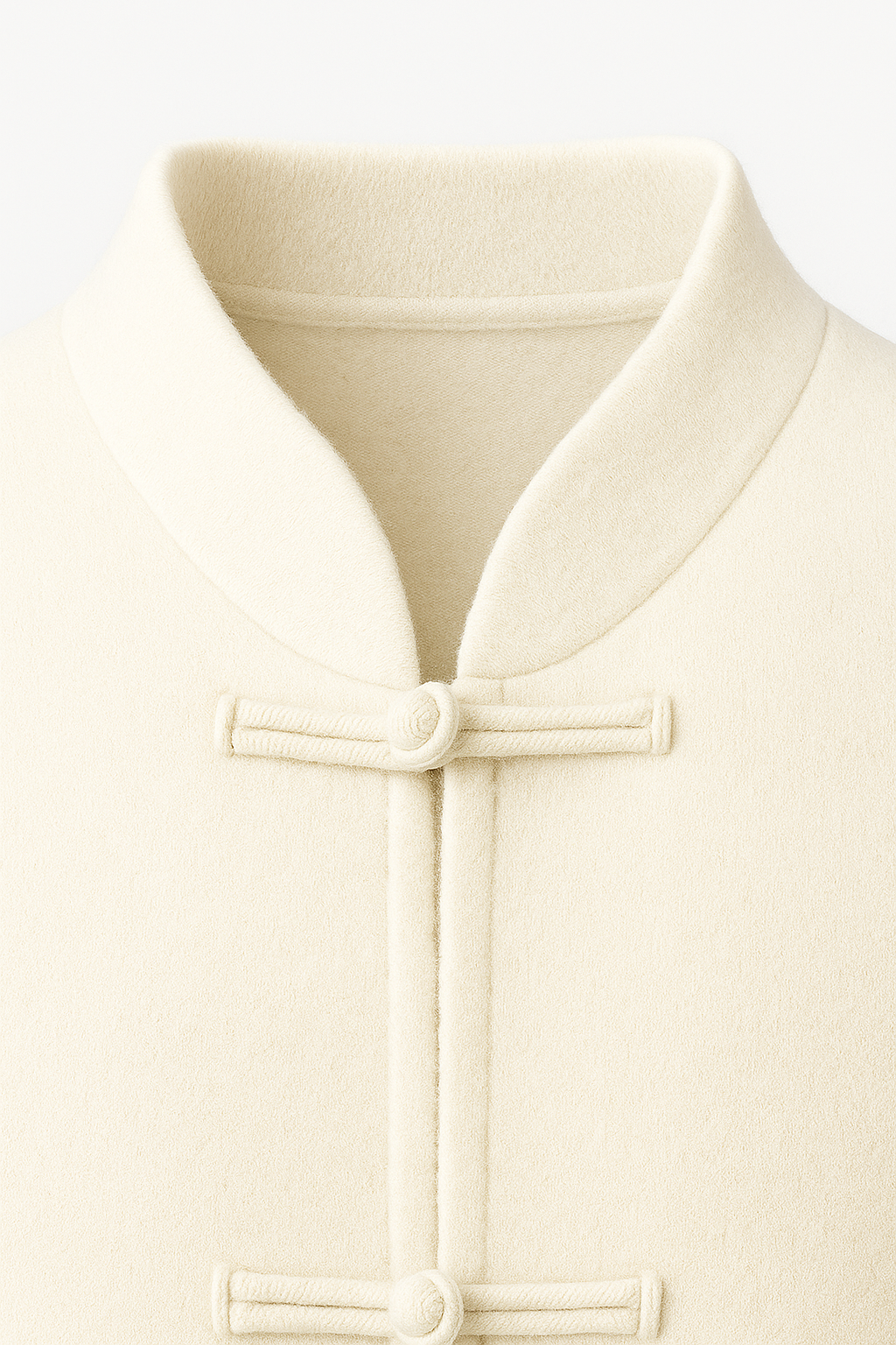 Lunaro Mandarin Wool Ivory