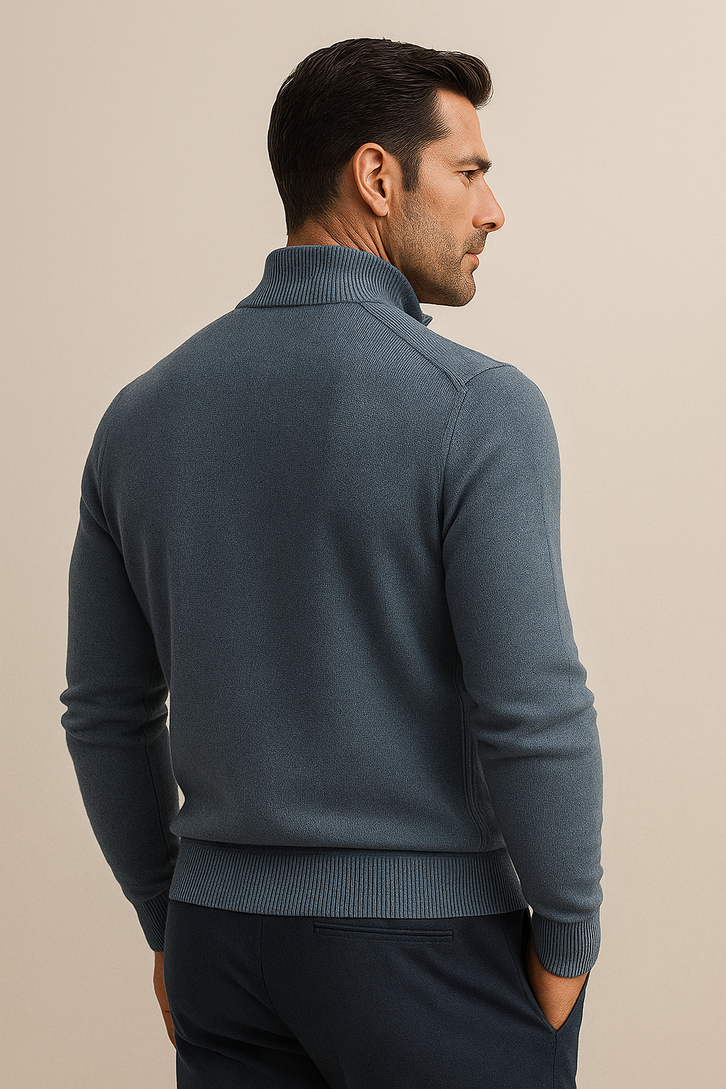 Varelli Quarter-Zip Blue