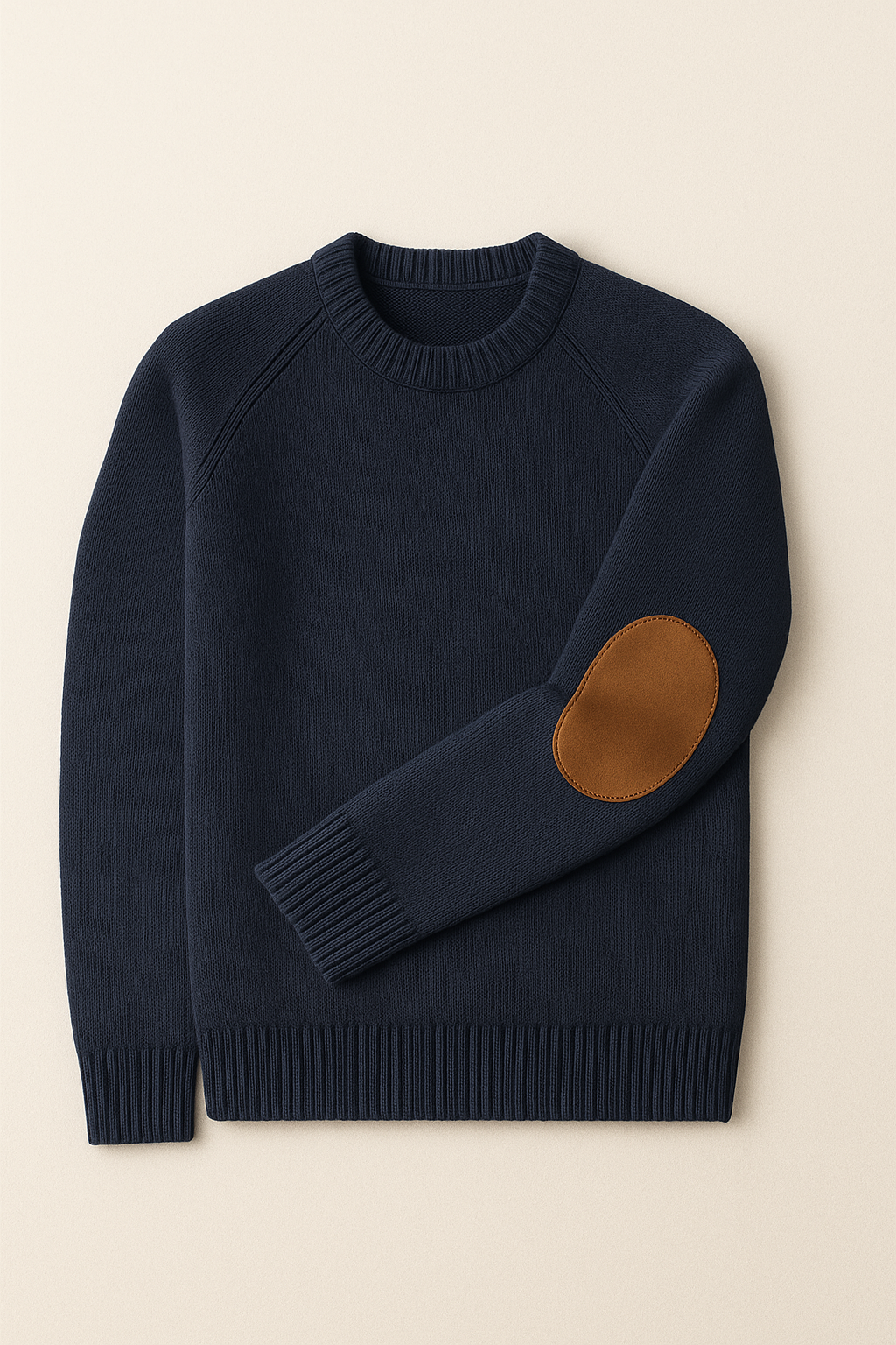 Carviano Crew Knit Navy