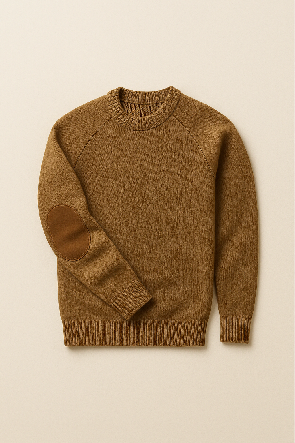 Carviano Crew Knit Khaki