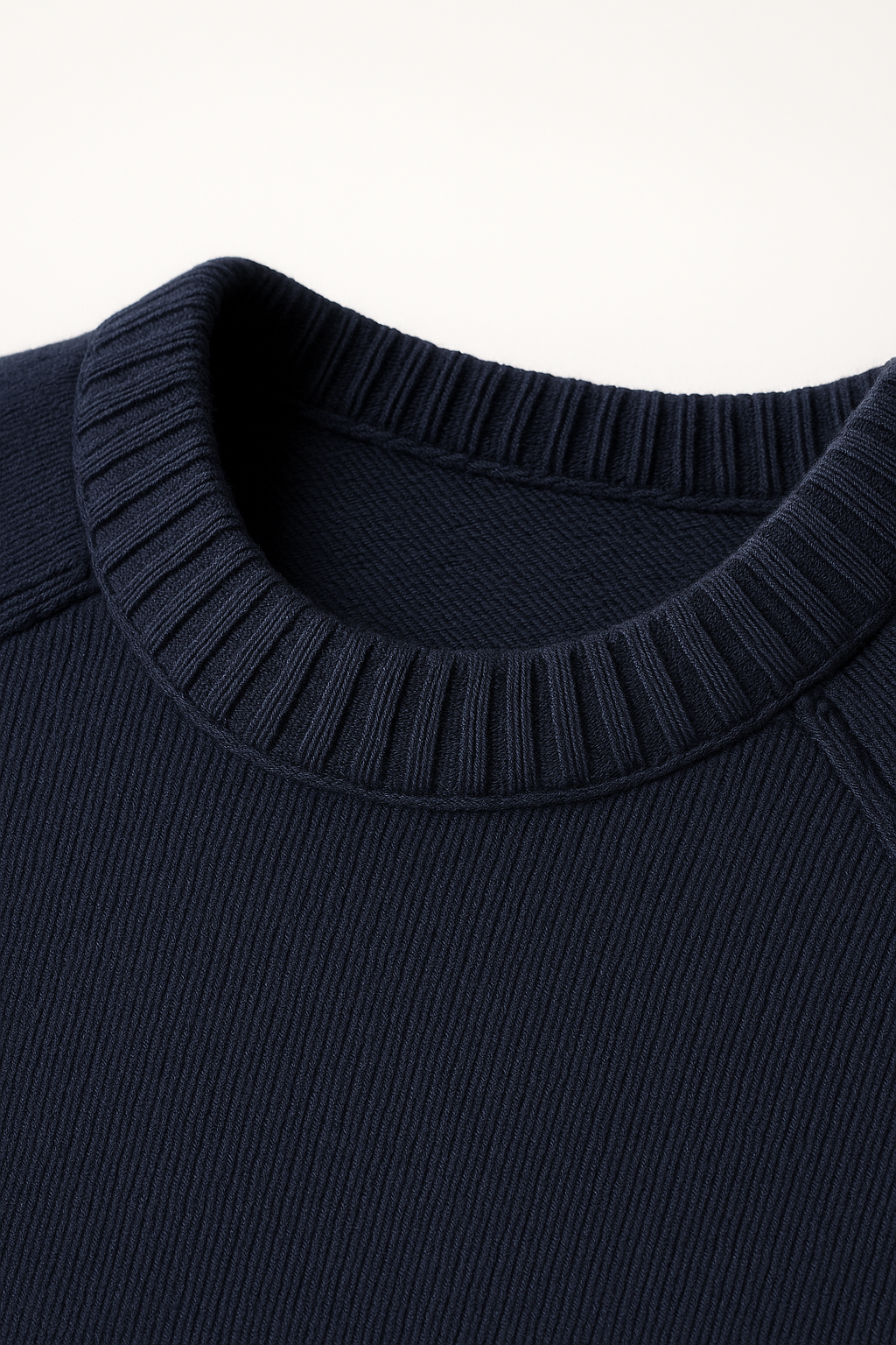 Carviano Crew Knit Navy
