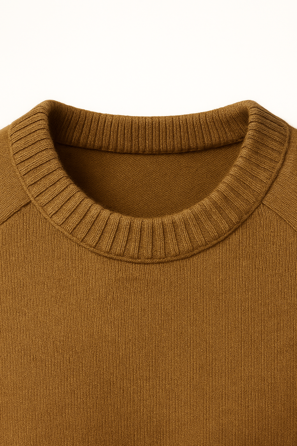 Carviano Crew Knit Khaki