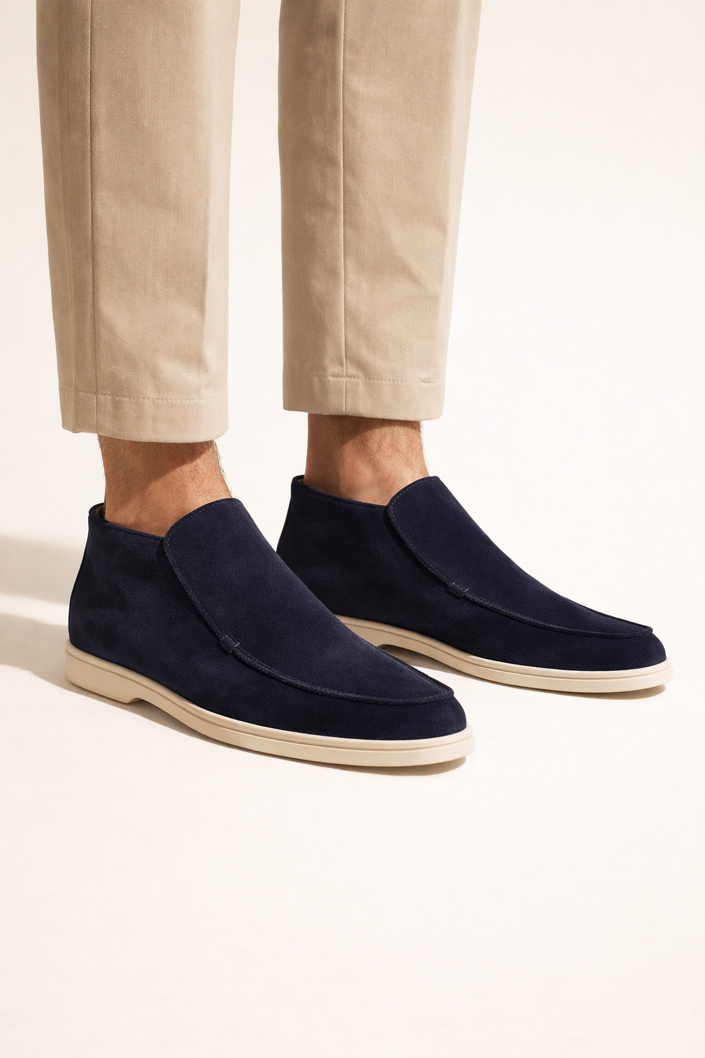 Arzano High Top Loafer Navy