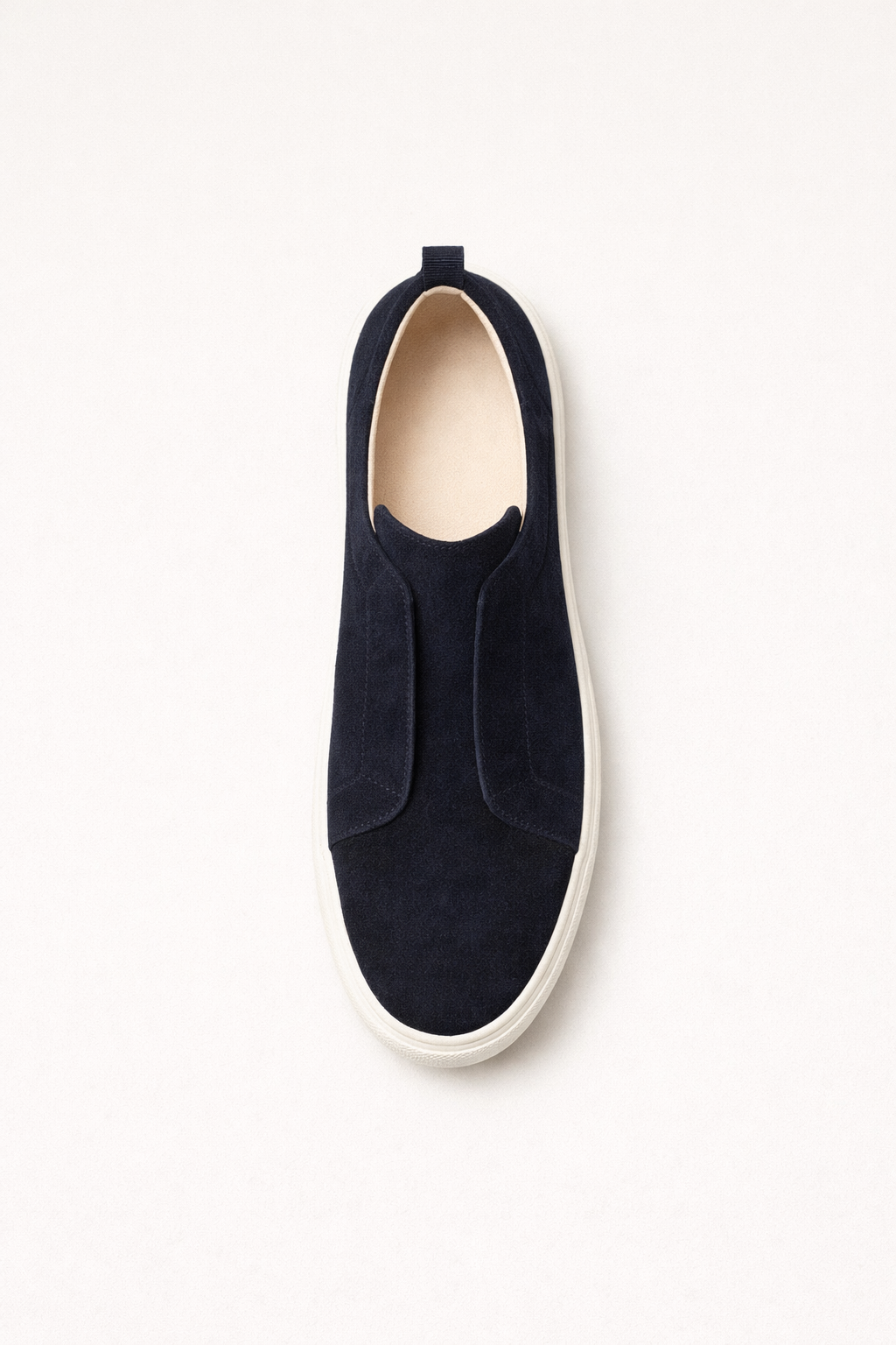 LeoMar V1 Suede Slip-On Navy