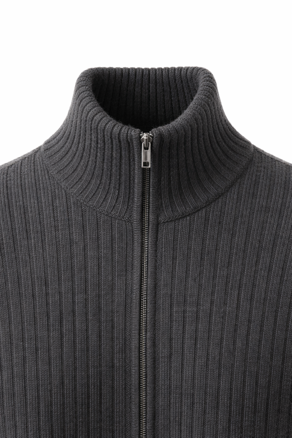 Bruno Cashmere Cardigan Dark Grey