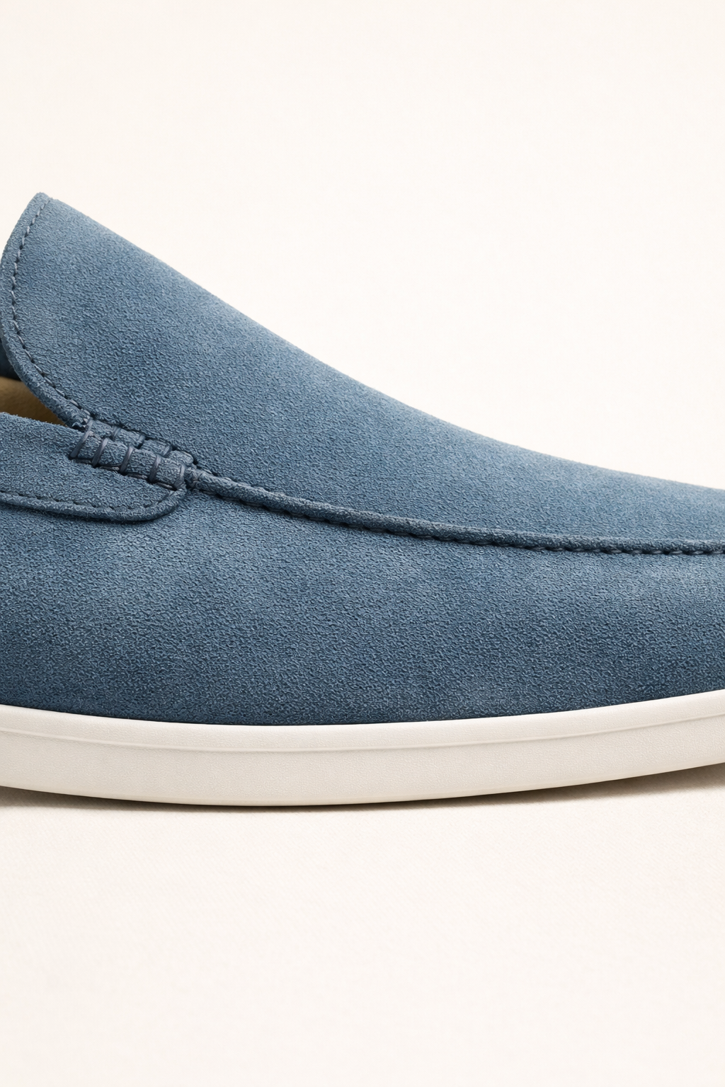 Leonis Suede Loafers Ocean Teal