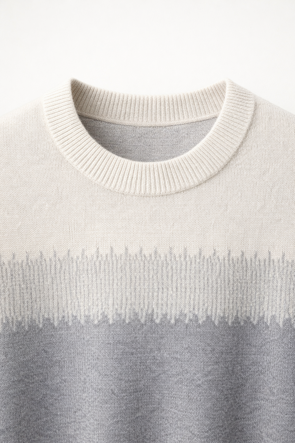 Ettore Merino Gradient Knit Grey