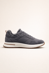 Rivaro Fur-Lined Sneaker Silver