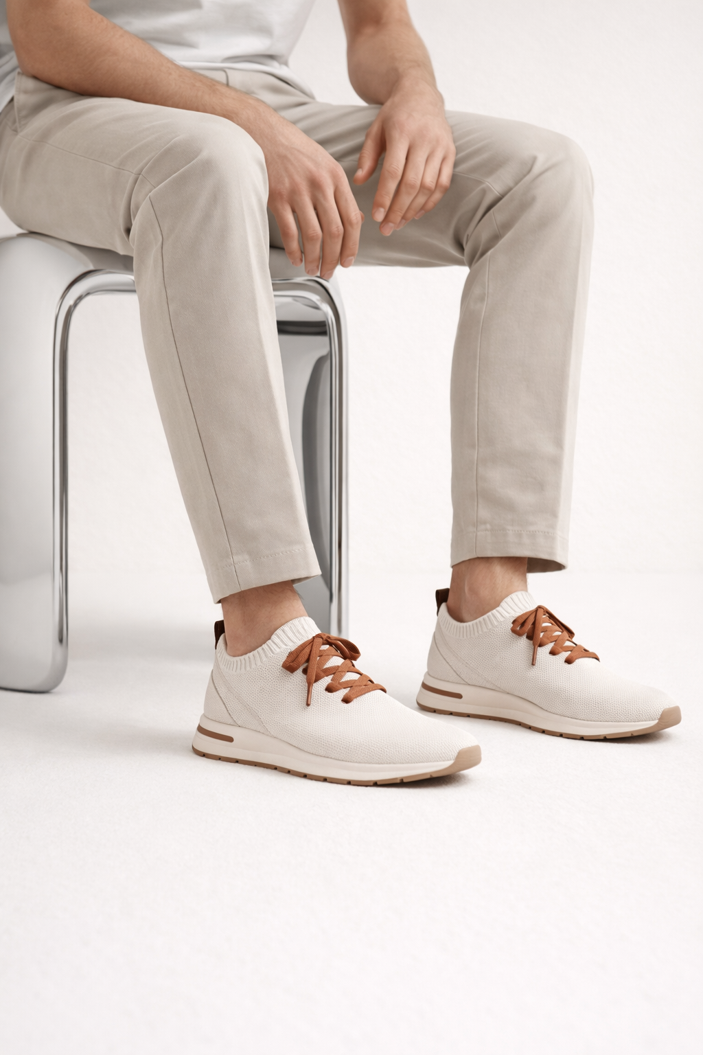 Solano Mesh Slip-On Ivory