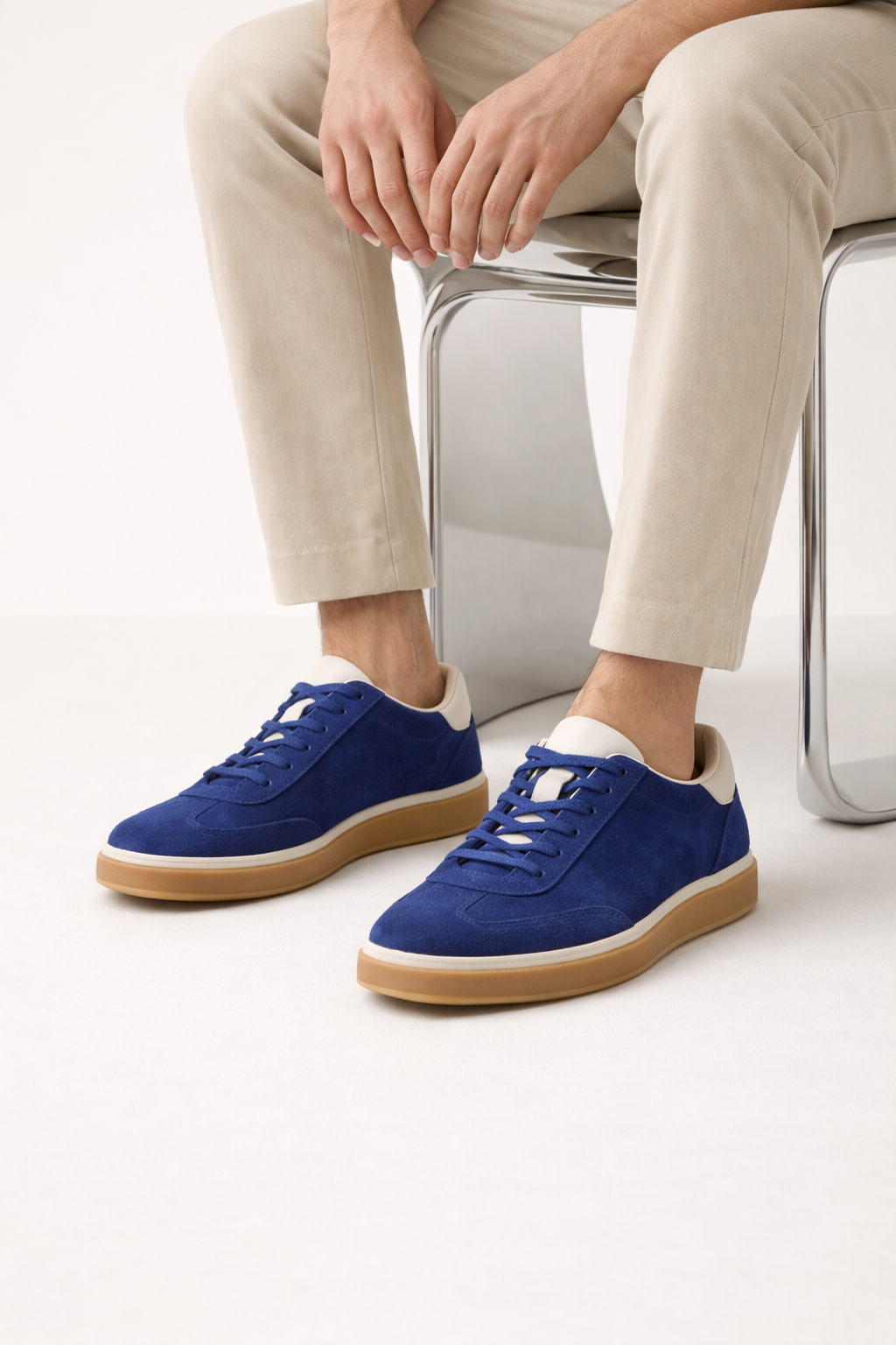Lucca Summer Walk Sneaker Navy