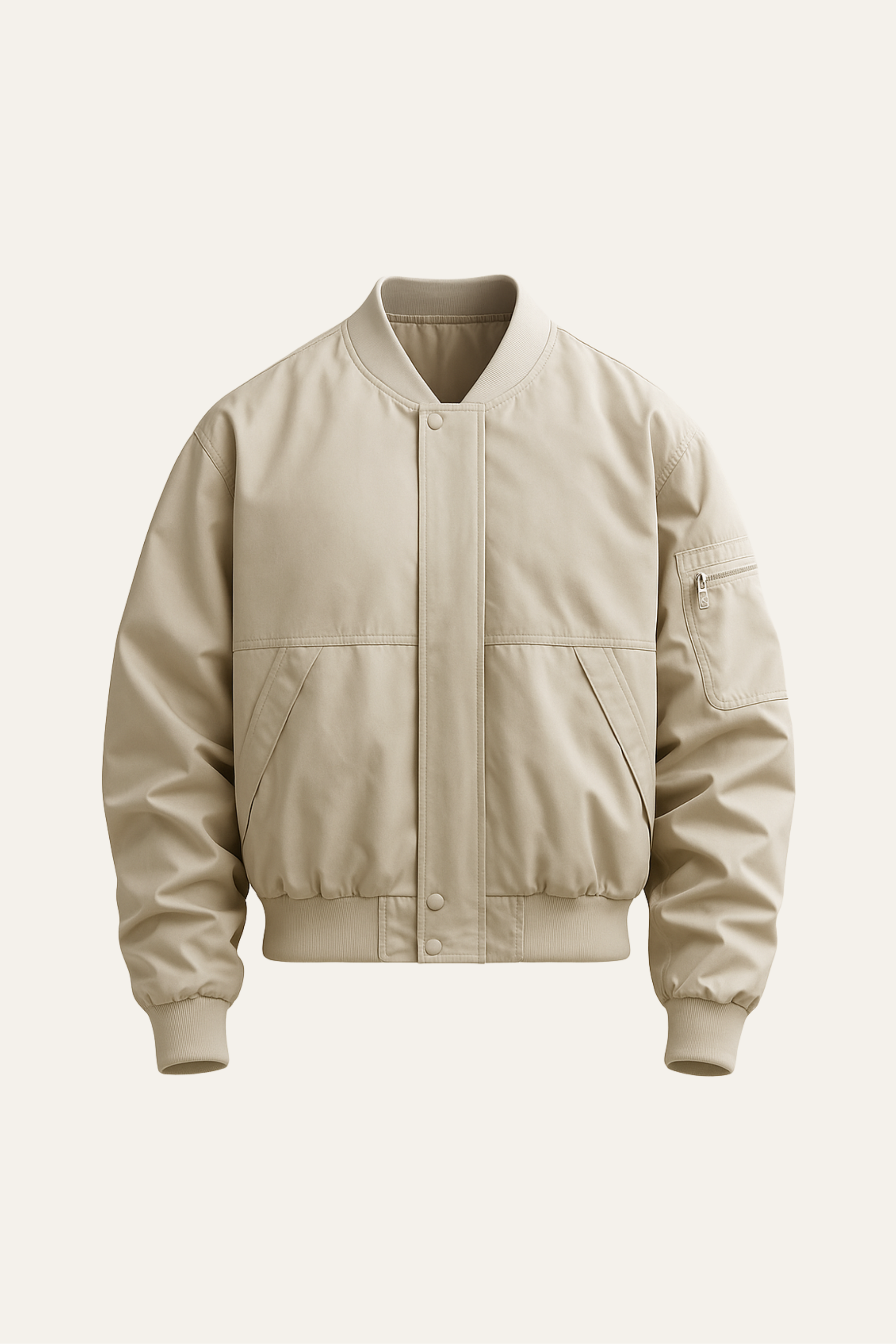 Tavern Bomber Jacket Cream