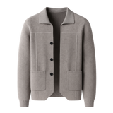 Valero Cashmere Cardigan Grey