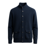 Giotto Cashmere Cardigan Navy