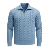 Medici Cable Knit Light Blue