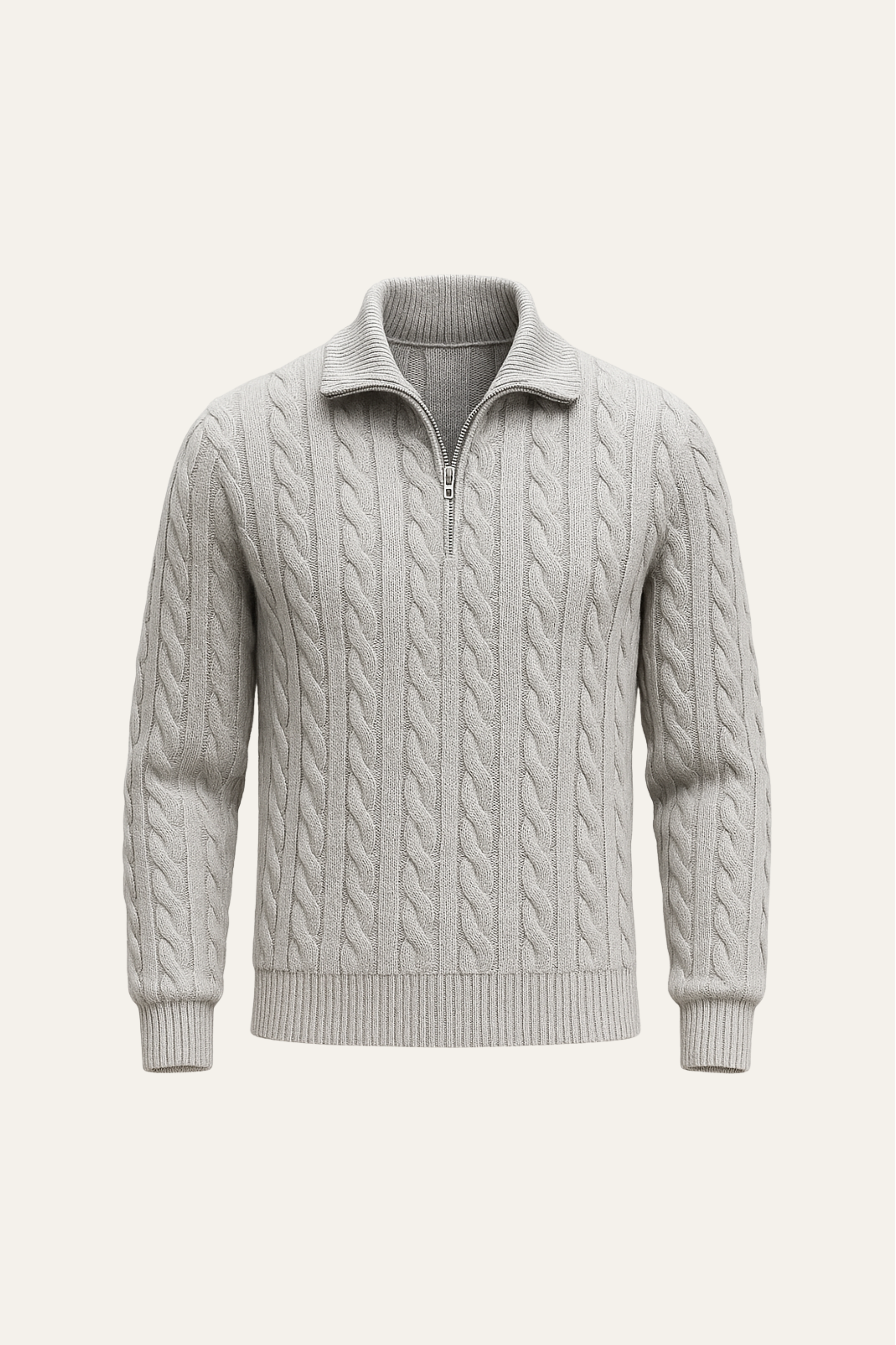 Medici Cable Knit Grey