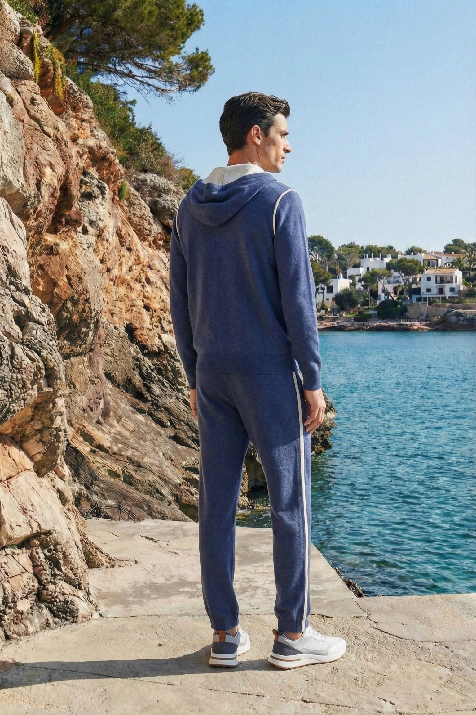 Leonis Cashmere Set Blue