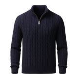 Medici Cable Knit Navy