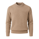 Marenzo Cashmere Crewneck Light Brown
