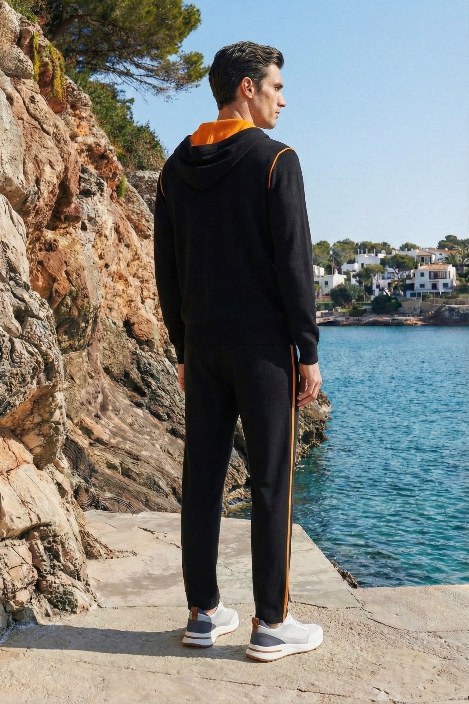 Leonis Cashmere Set Black