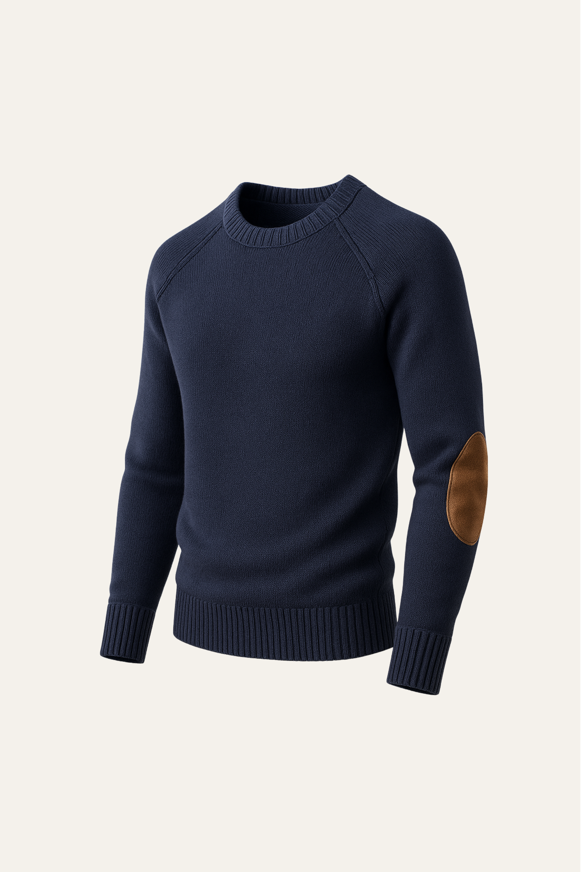 Carviano Crew Knit Navy