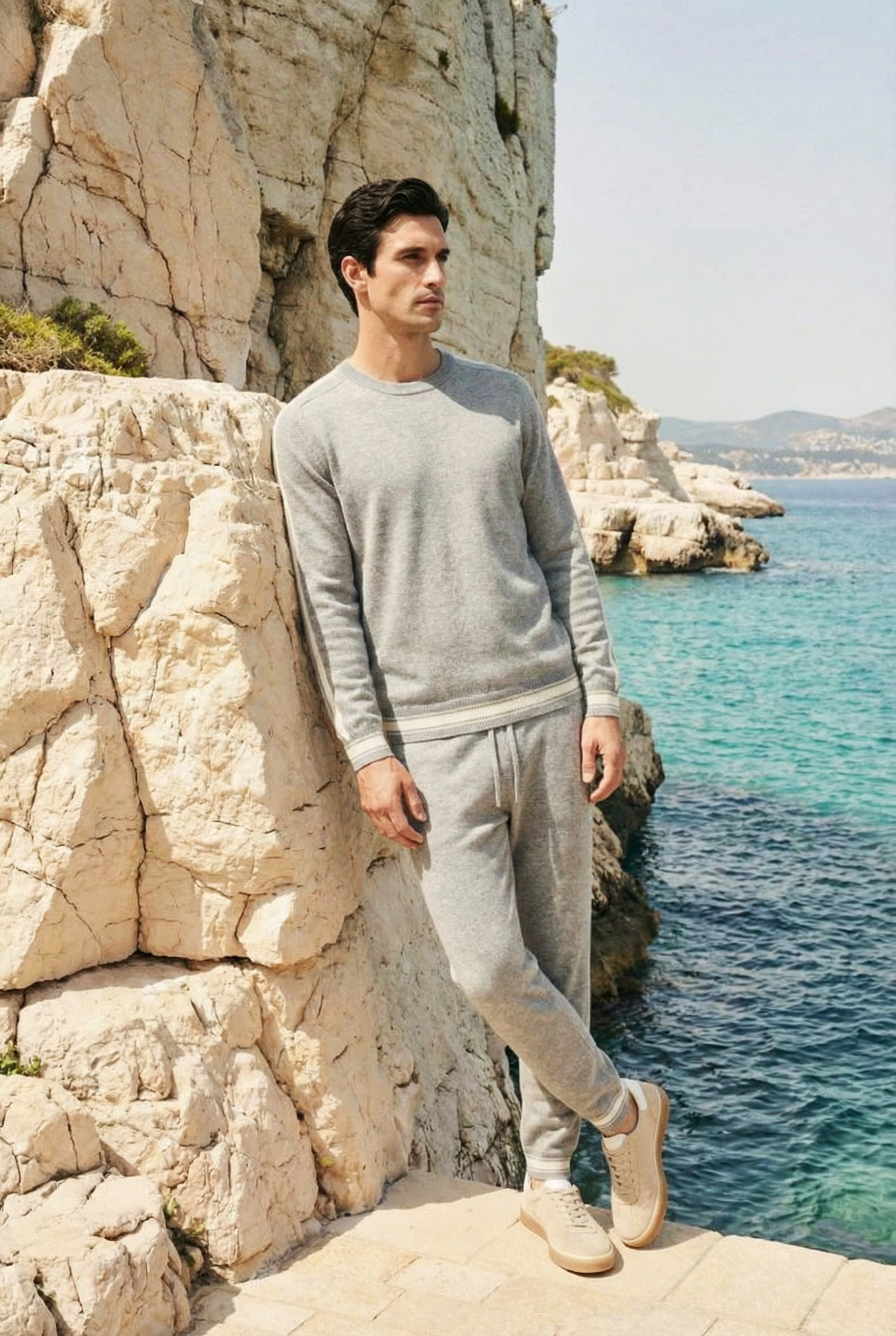 Leomar Cashmere Set Grey