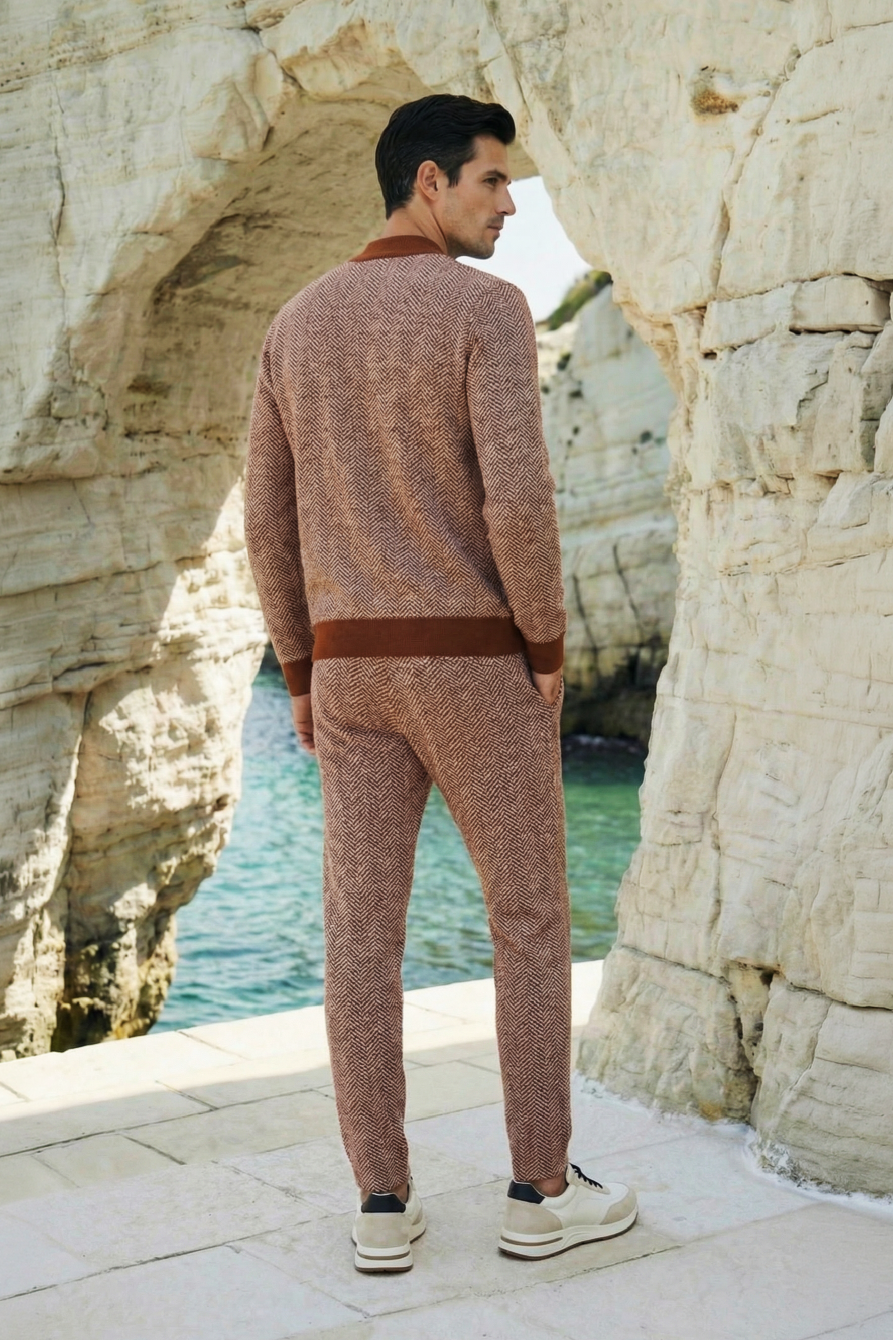 Neroli Zip Set Orange