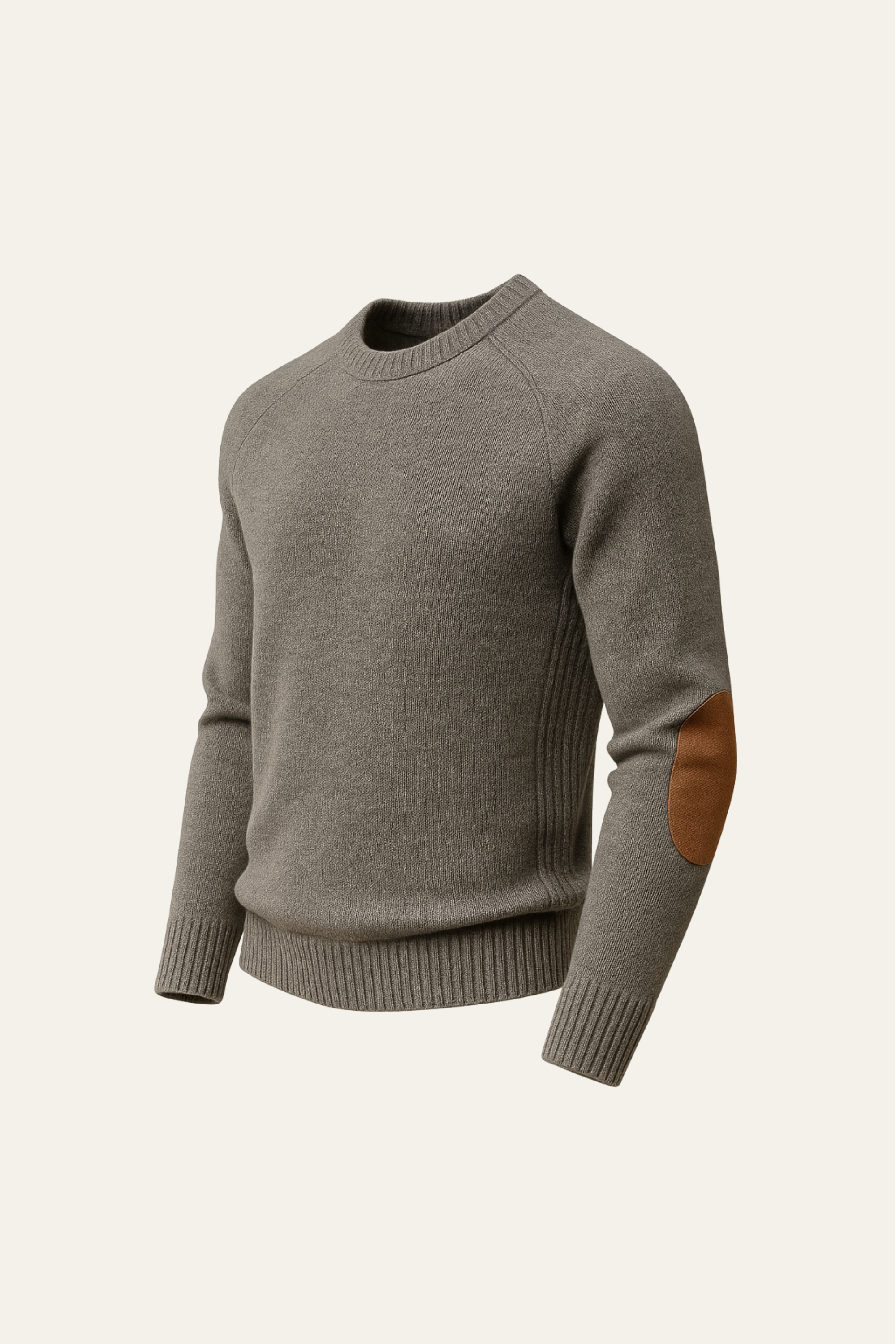 Carviano Crew Knit Grey