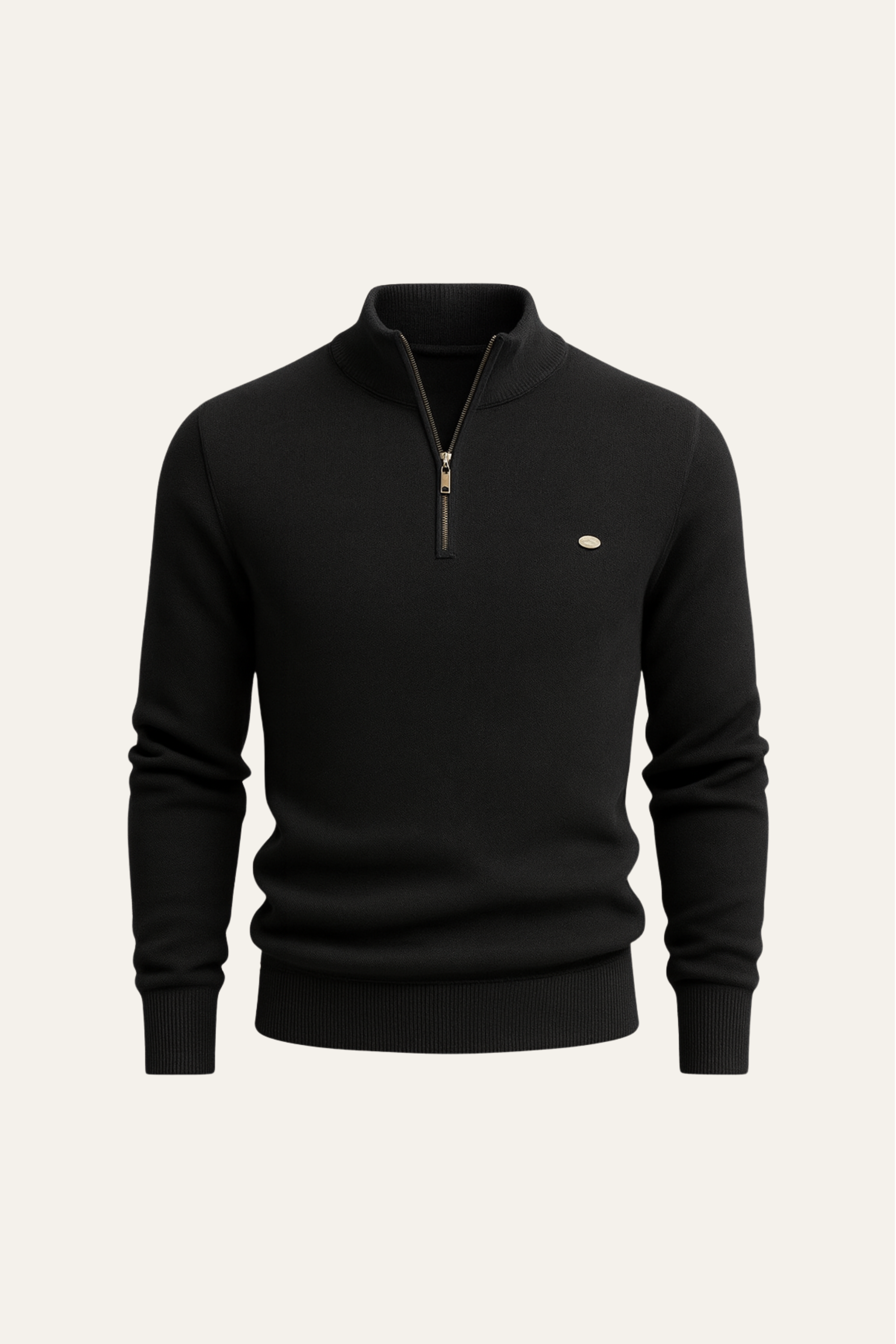 Lusaro Quarter-Zip Black