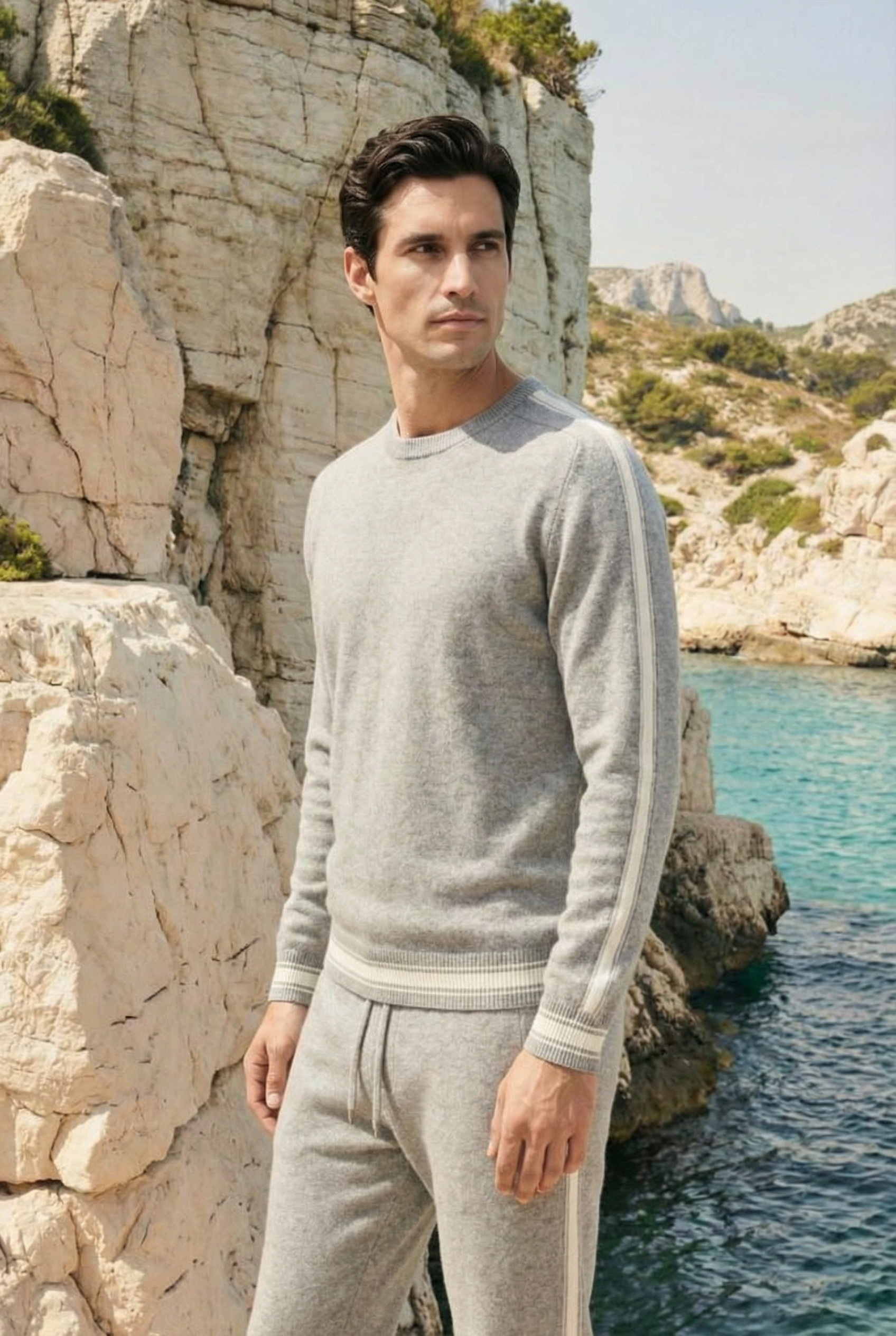 Leomar Cashmere Set Grey