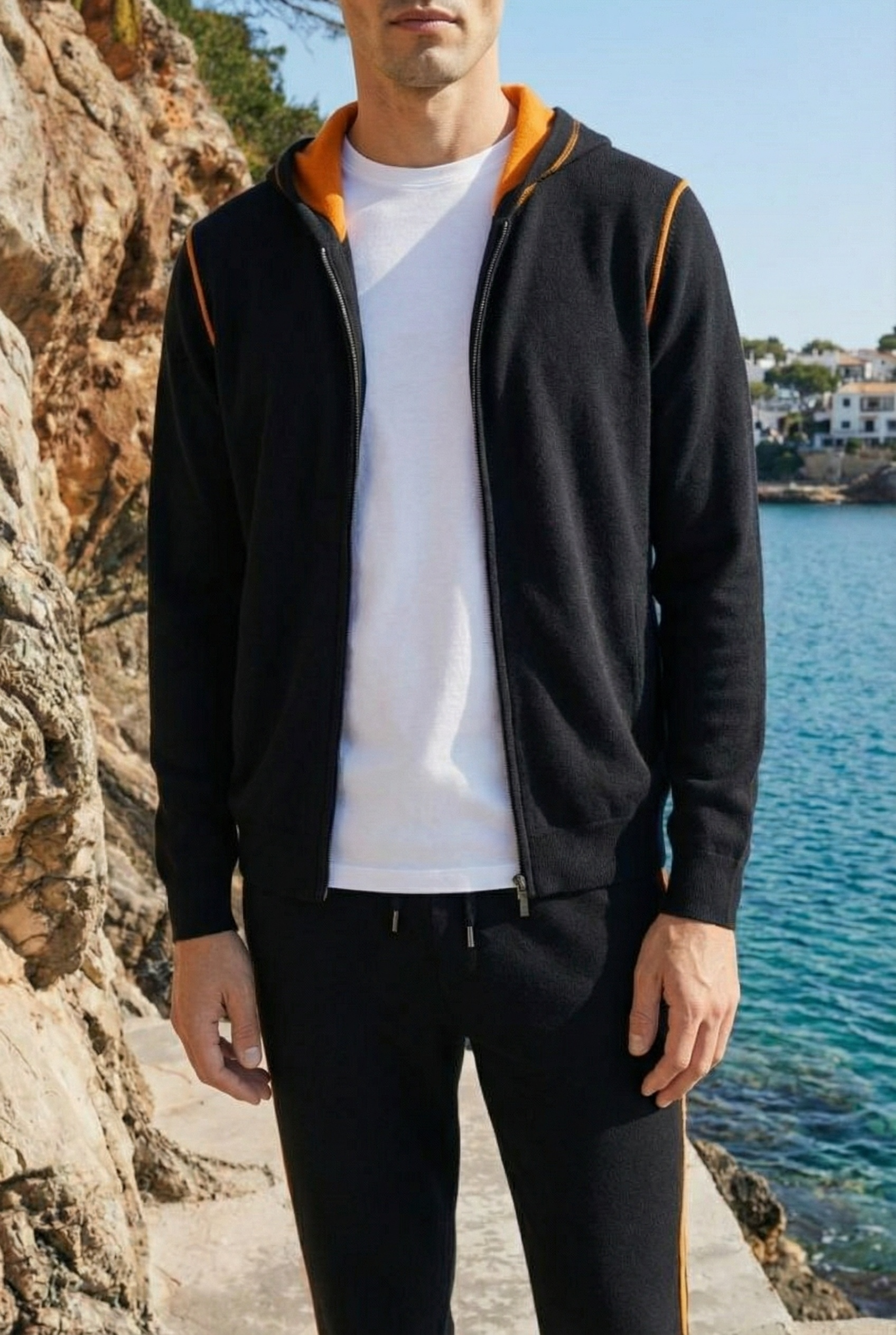 Leonis Cashmere Set Black