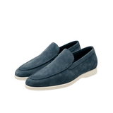 LeoMar V1 Suede Loafers Ocean Teal