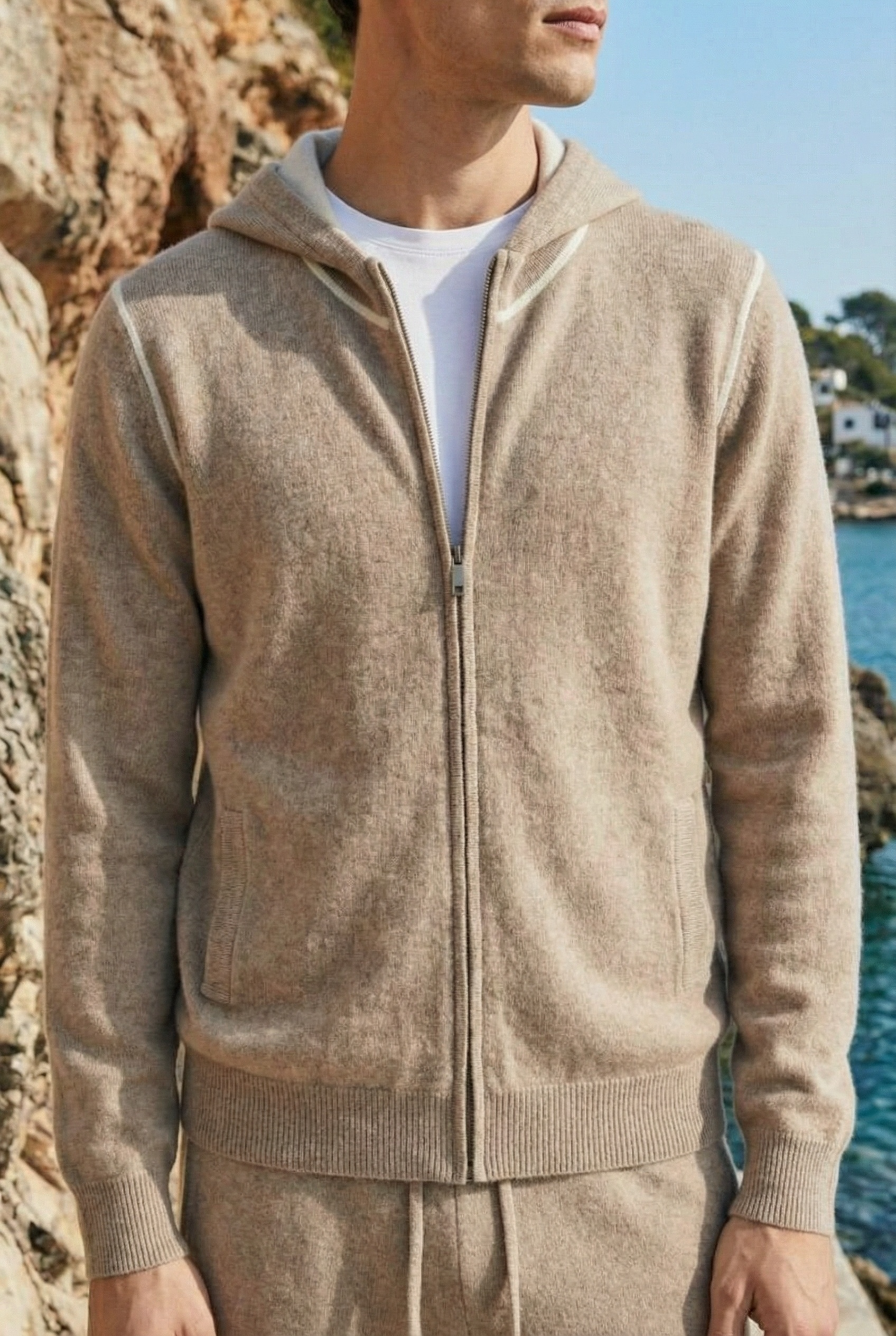 Leonis Cashmere Set Beige