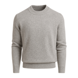 Marenzo Cashmere Crewneck Grey
