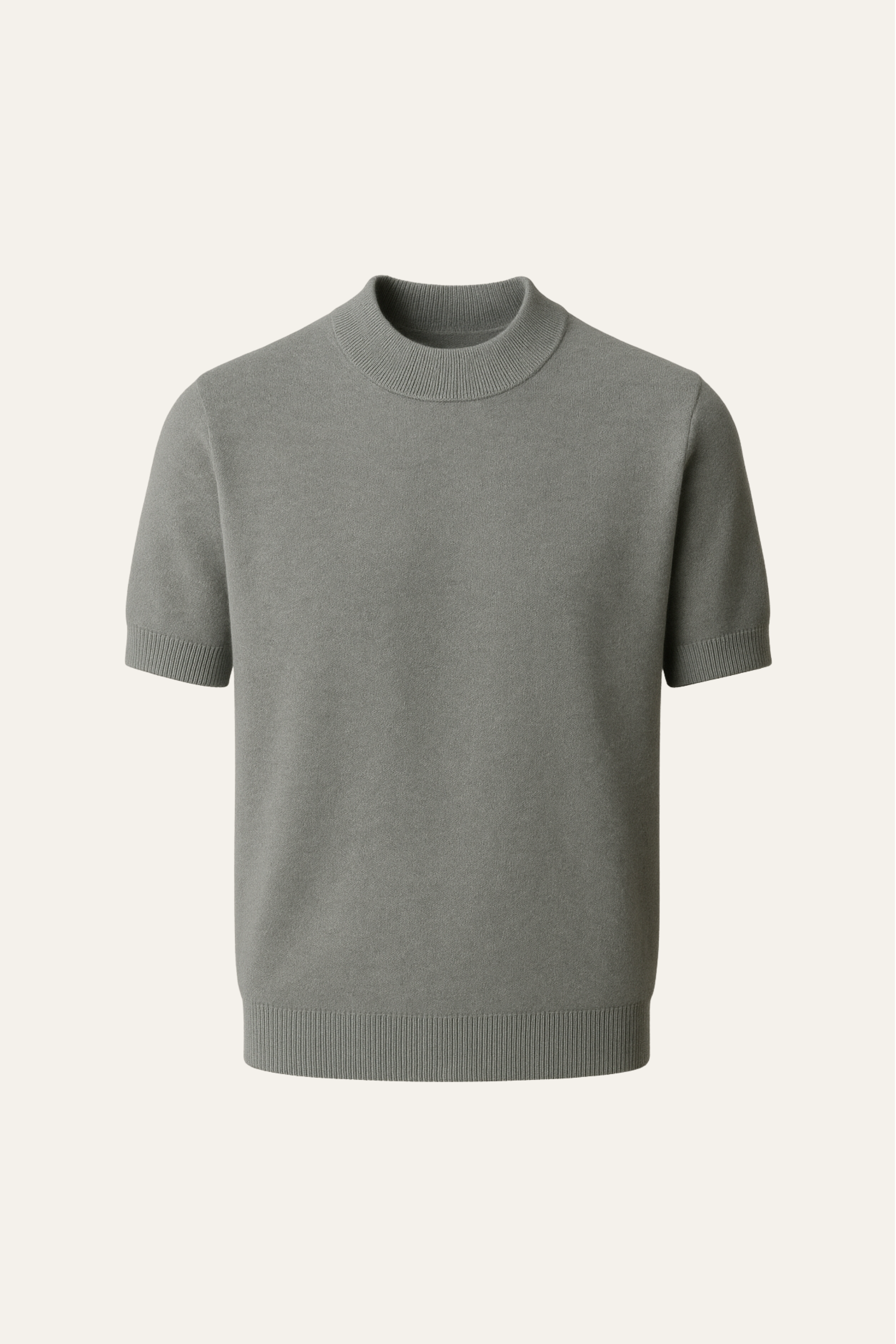 Lucerio Cashmere T-Shirt Stone Green
