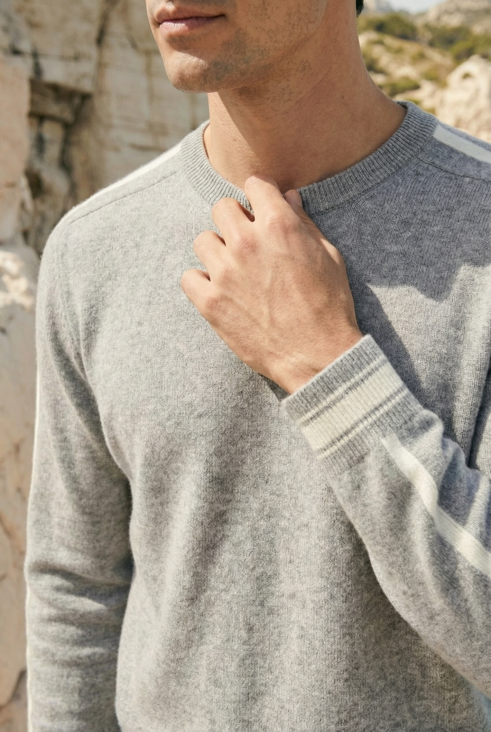 Leomar Cashmere Set Grey