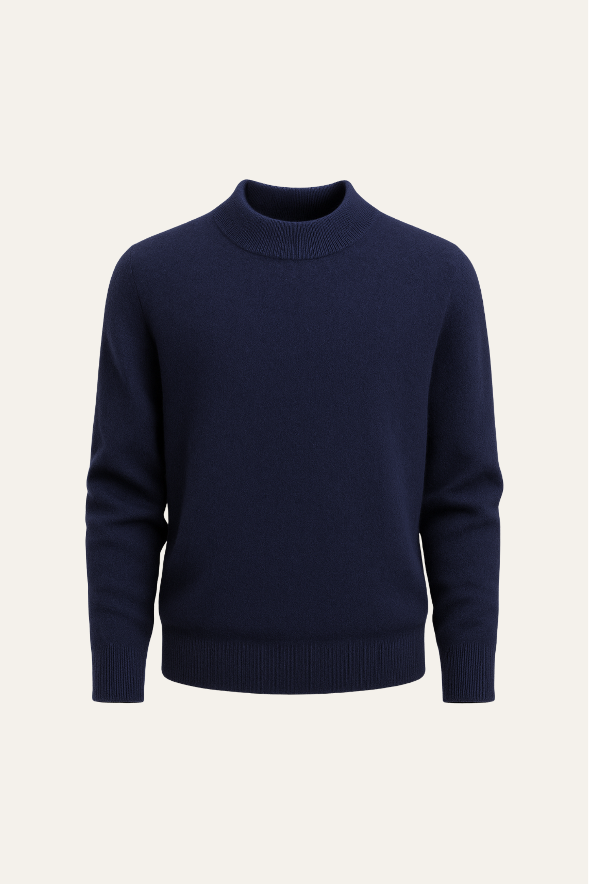 Marenzo Cashmere Crewneck Navy