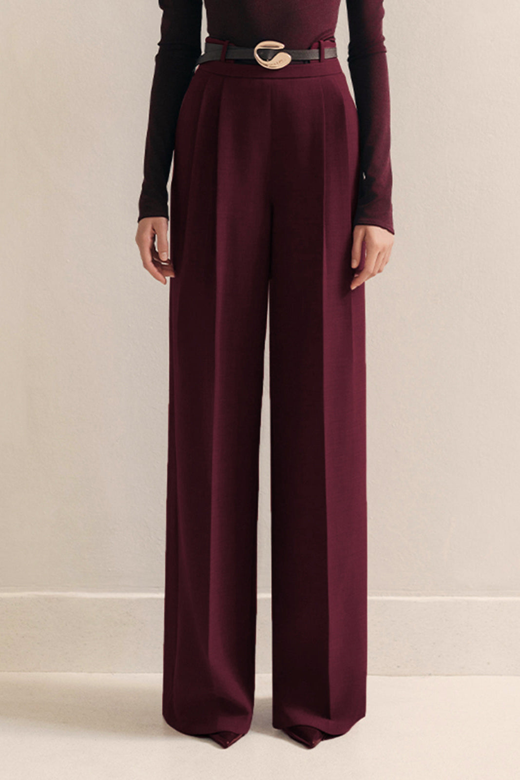 Luxury Wide-Leg Trousers