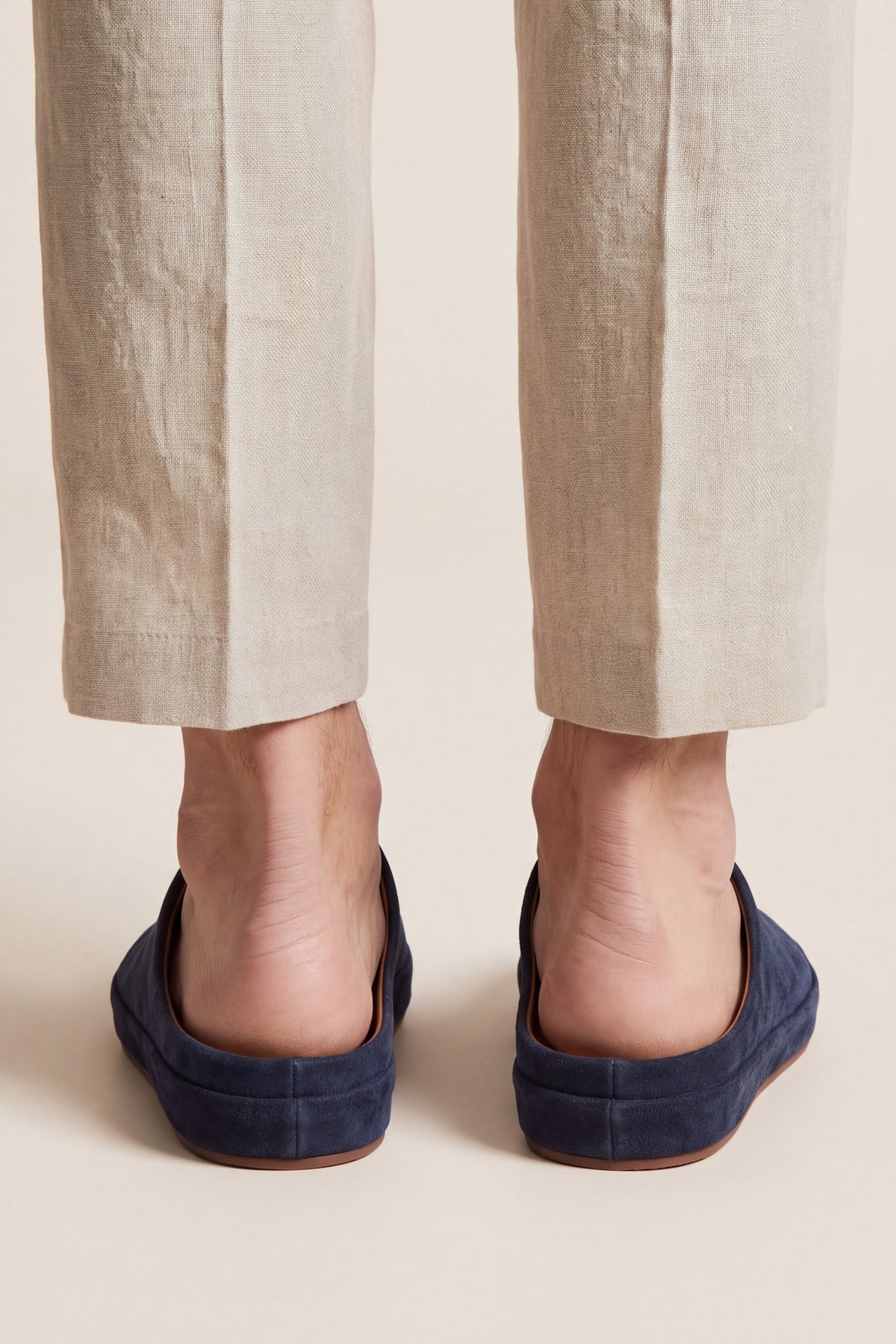 Perugia Suede Mule Navy