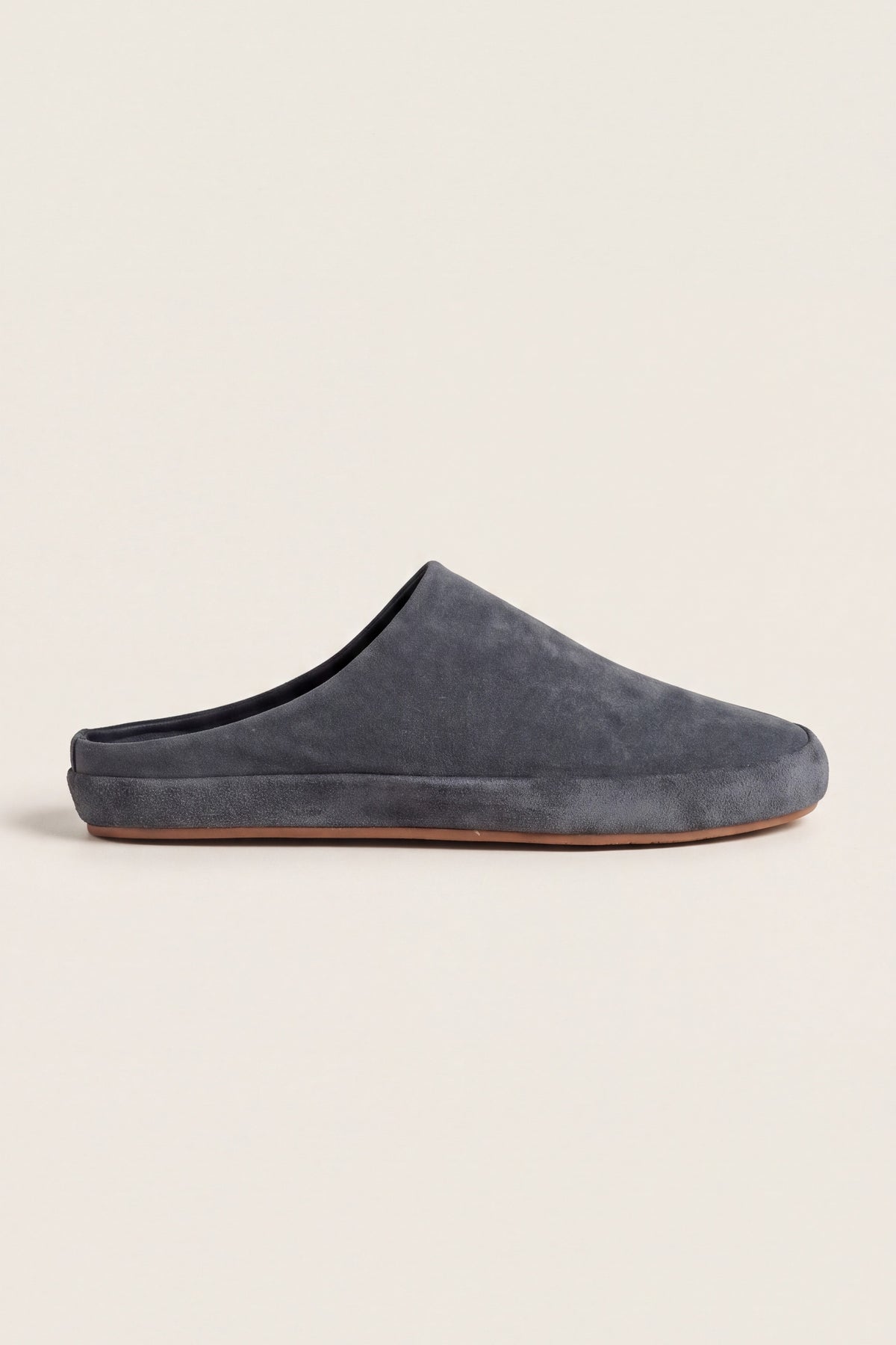 Perugia Suede Mule Grey