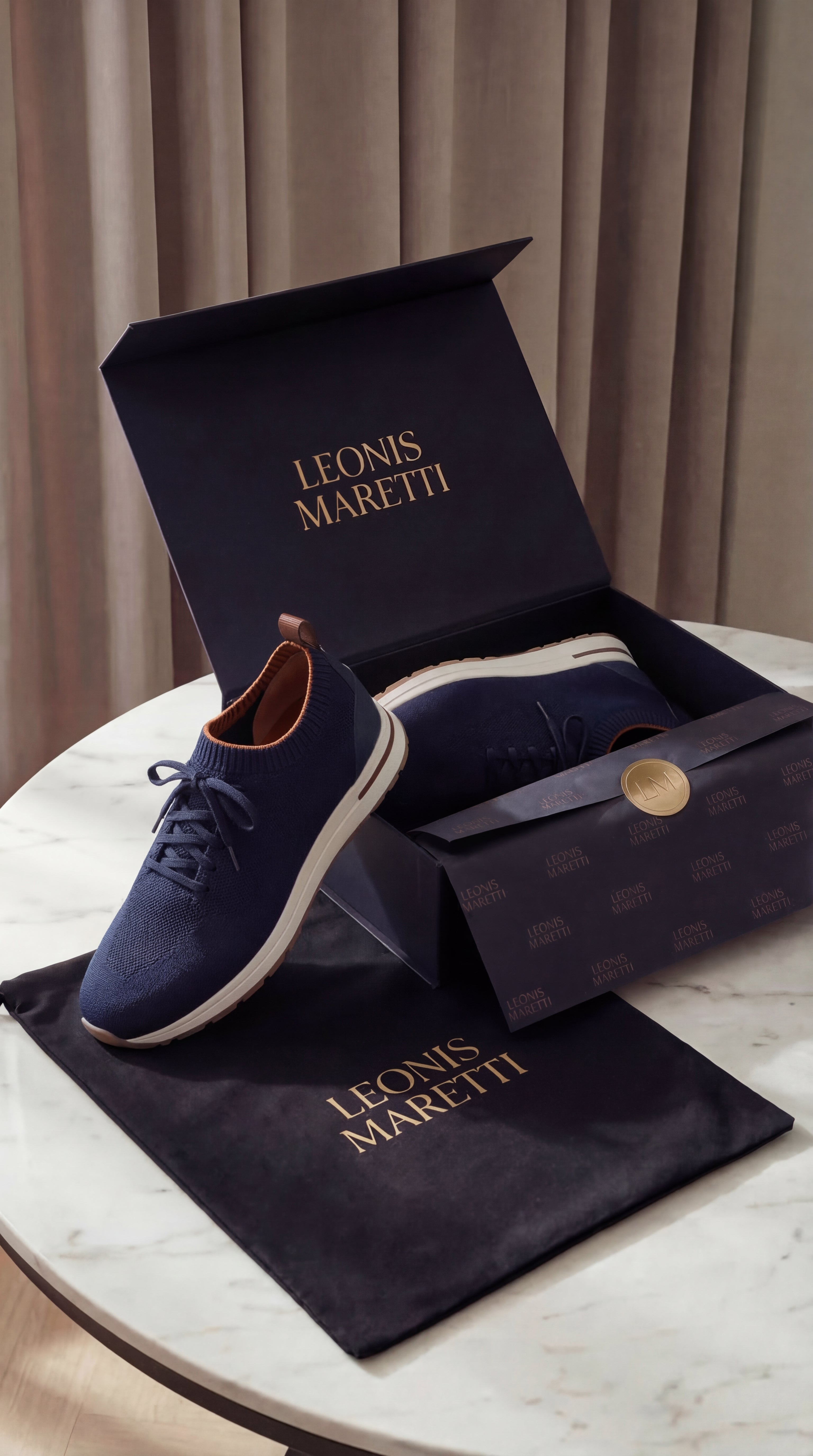 Solano Mesh Slip-On Navy