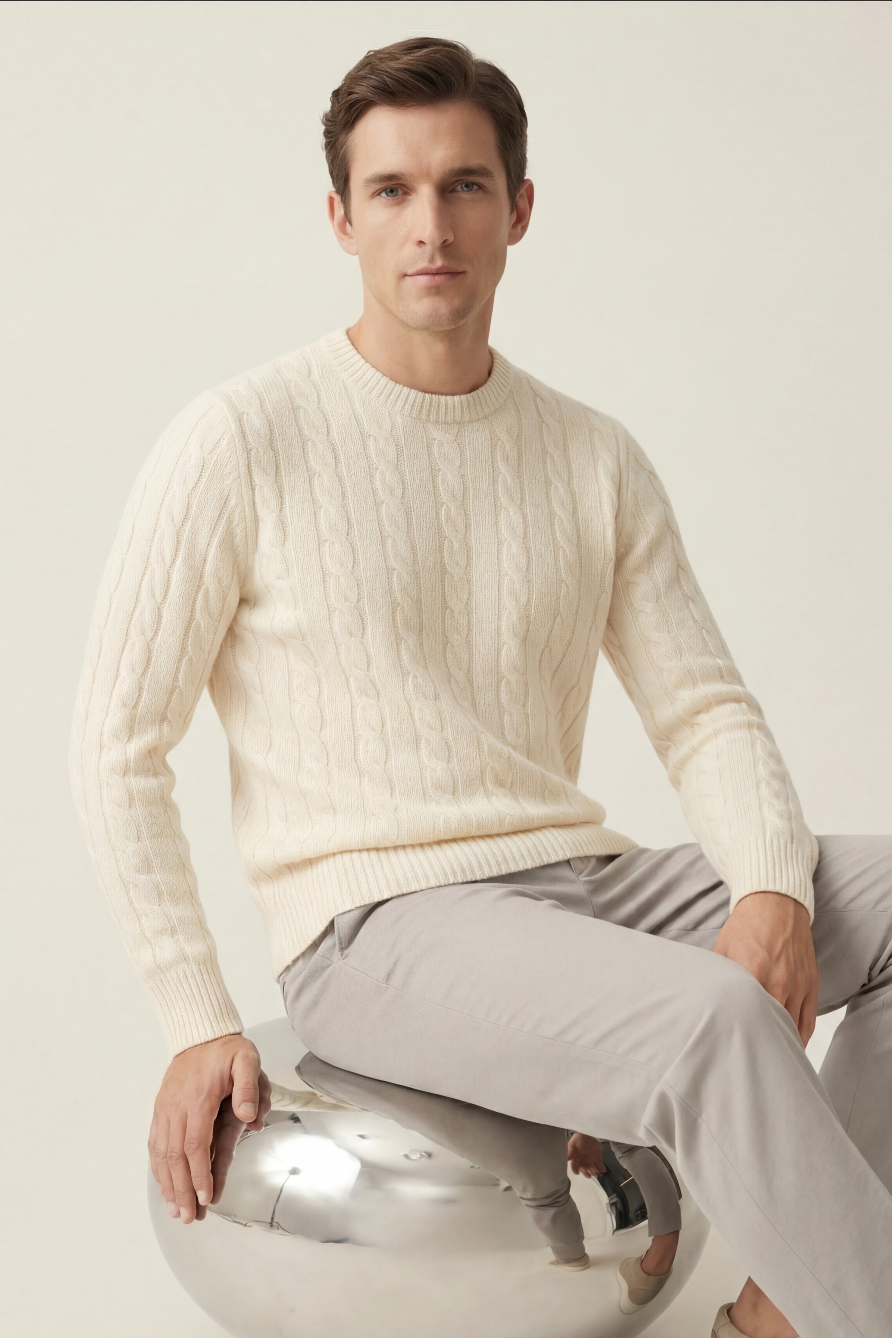 Soreno Cashmere Knit Cream
